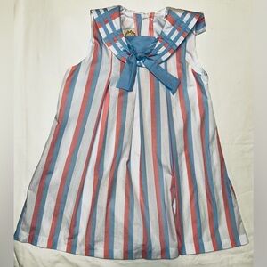 The Beaufort Bonnet Company Cindy Sailor dress sz 8 EUC smoke free home